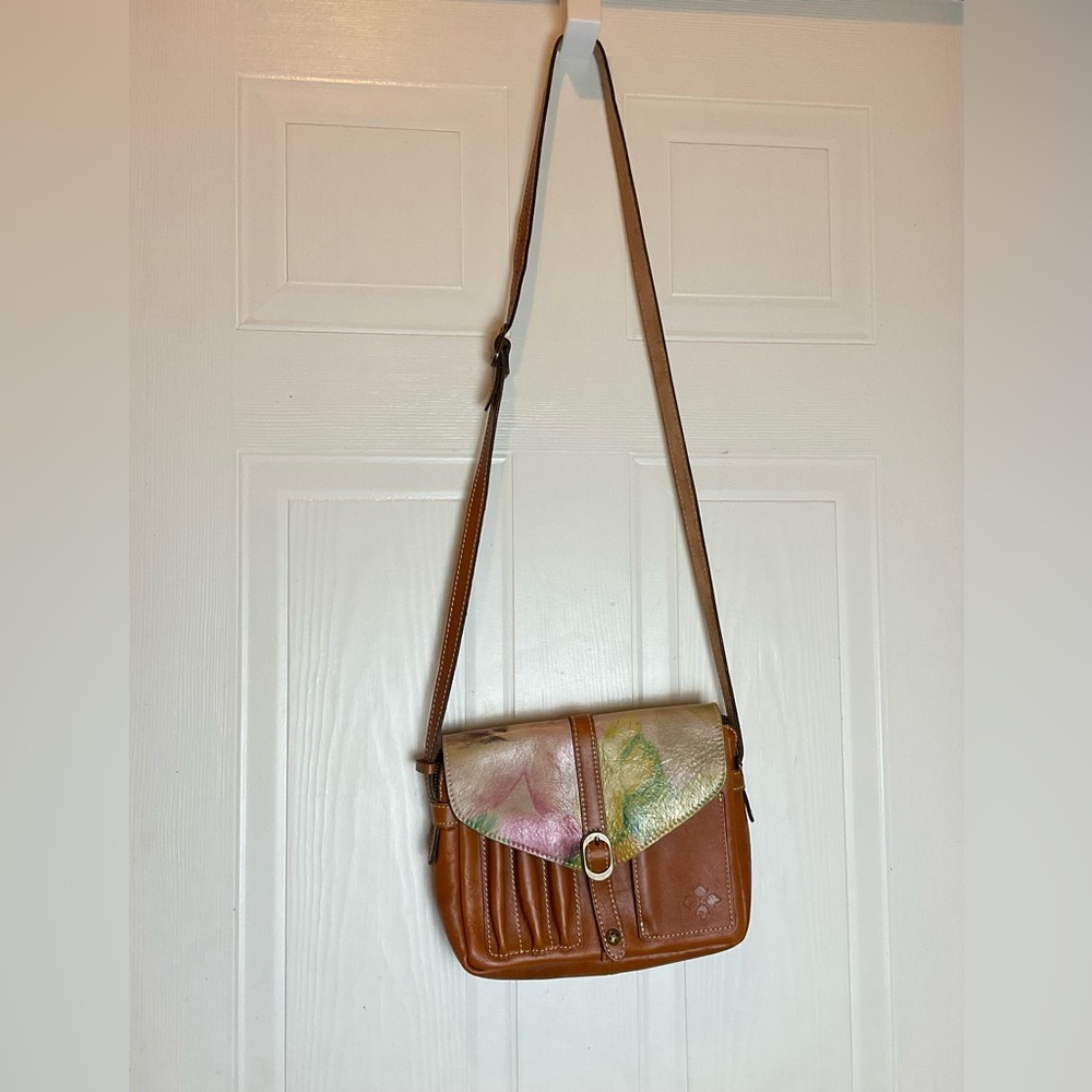 Patricia Nash Italian leather crossbody bag